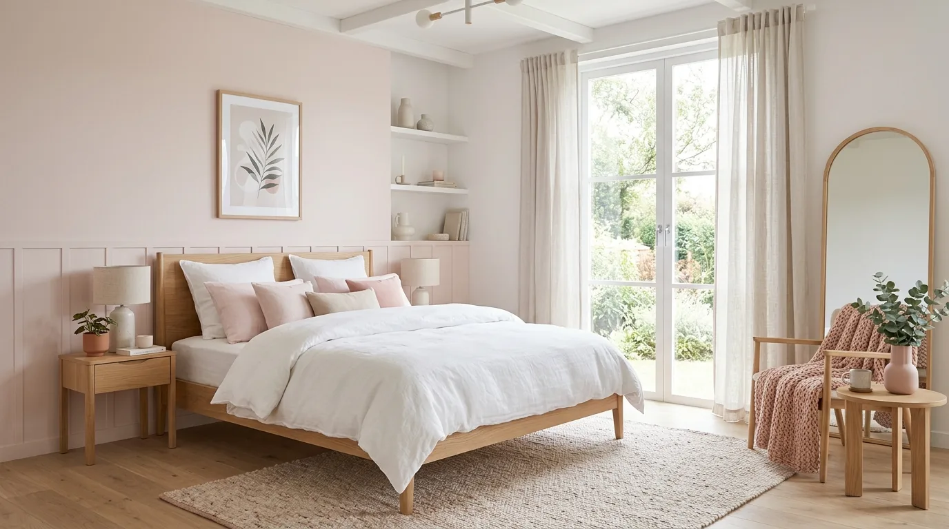 12 Romantic Blush Pink Bedroom Ideas for a Soft Feminine Sanctuary inspiration image 9