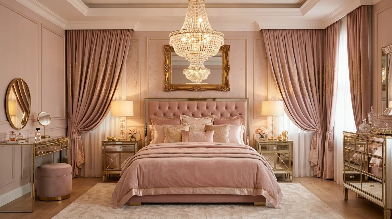 12 Romantic Blush Pink Bedroom Ideas for a Soft Feminine Sanctuary inspiration image 10