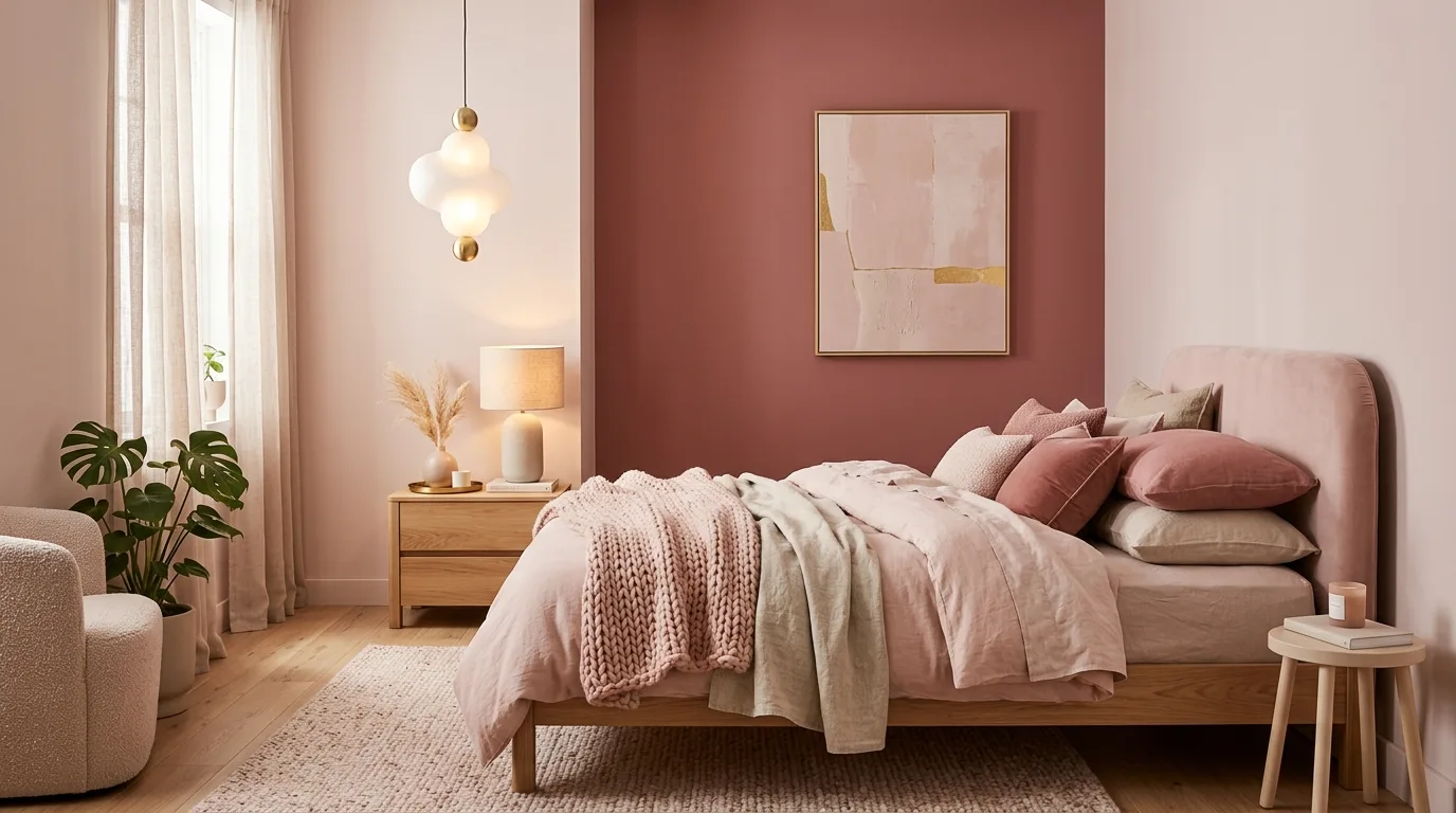 12 Romantic Blush Pink Bedroom Ideas for a Soft Feminine Sanctuary inspiration image 12