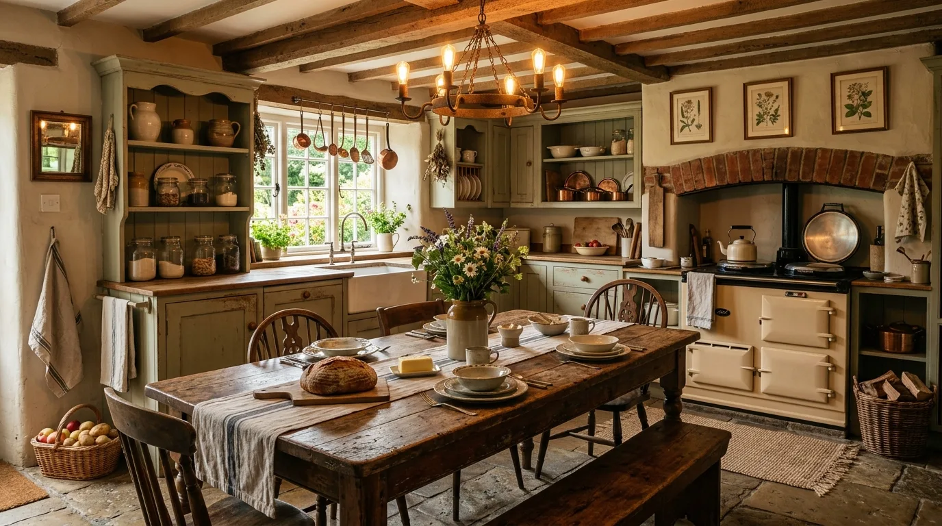 14 Rustic Kitchen Ideas for a Warm and Charming Country Vibe inspiration image 4