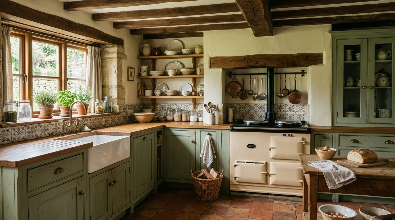 14 Rustic Kitchen Ideas for a Warm and Charming Country Vibe inspiration image 5