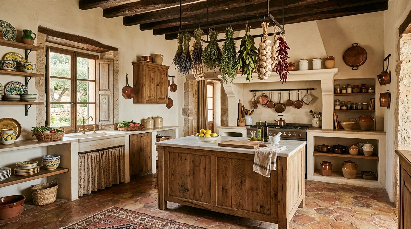 14 Rustic Kitchen Ideas for a Warm and Charming Country Vibe inspiration image 10