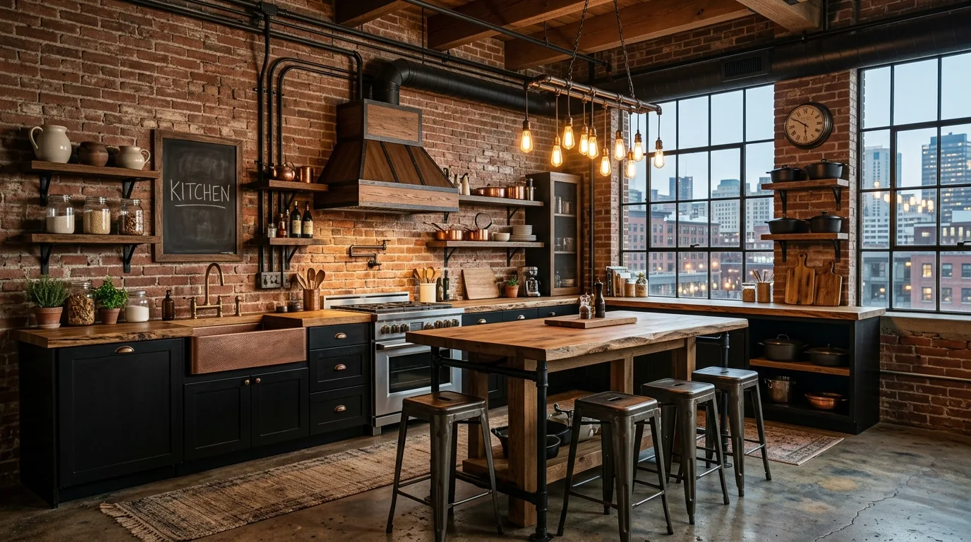 14 Rustic Kitchen Ideas for a Warm and Charming Country Vibe inspiration image 12