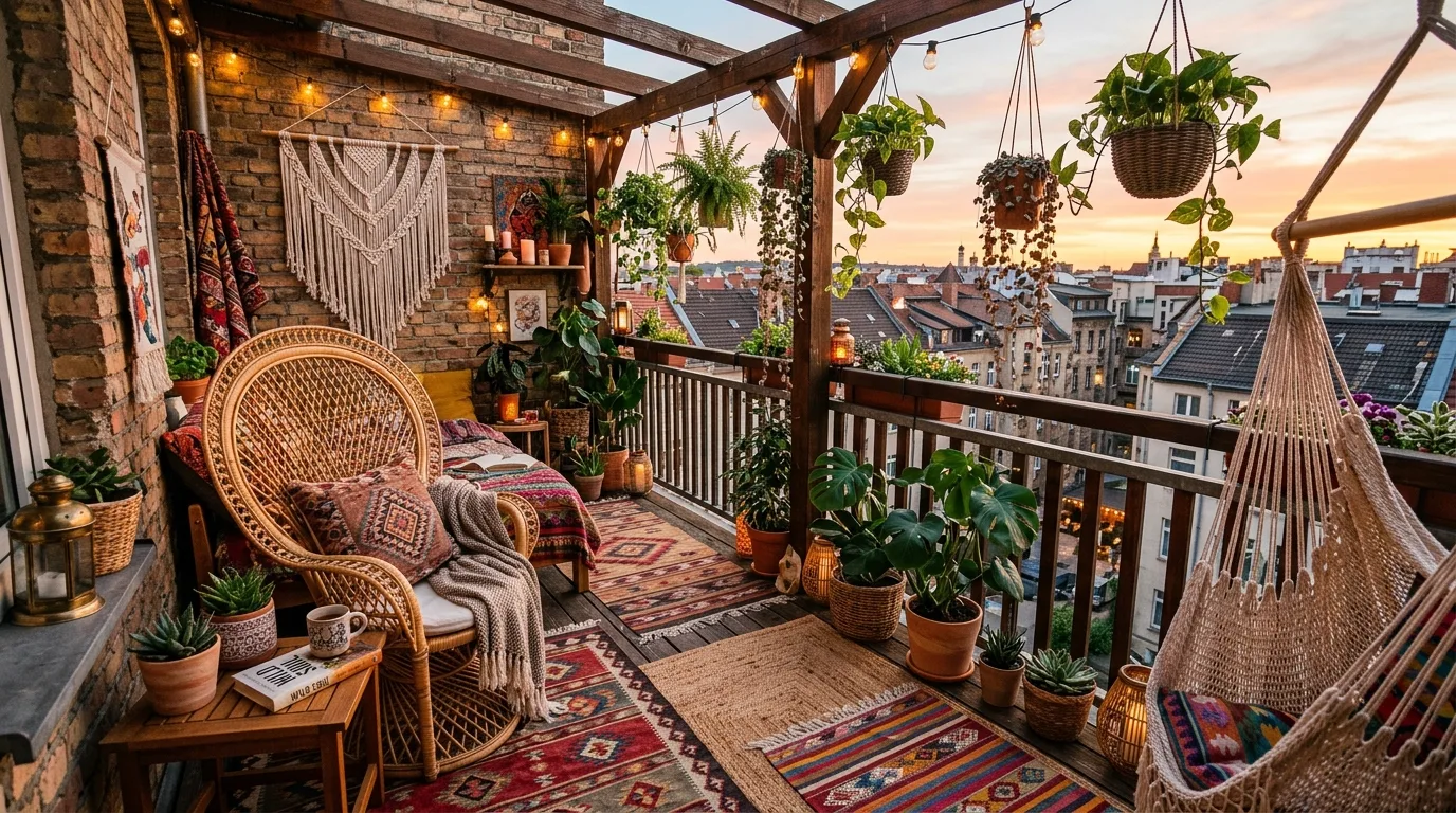 12 Serene Balcony Ideas for a Cozy Urban Outdoor Escape inspiration image 3