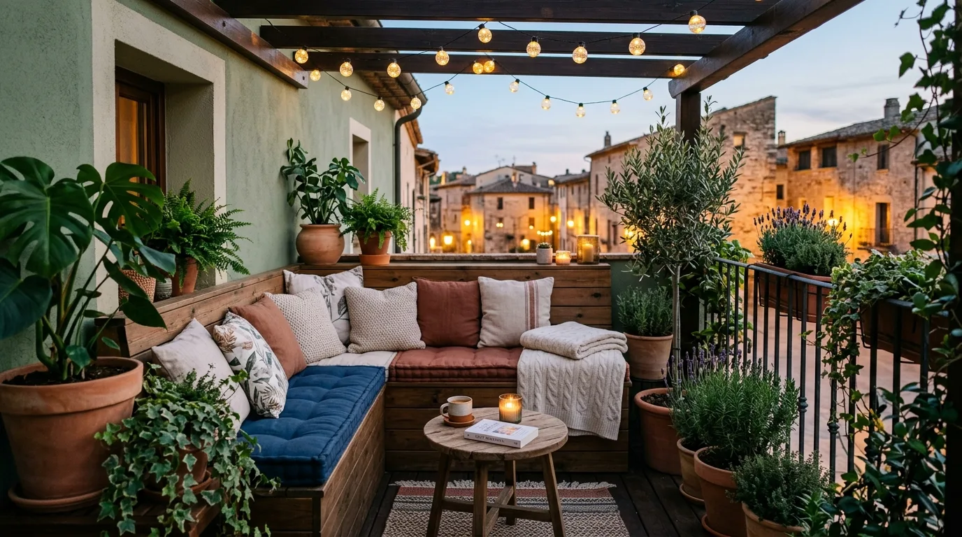 12 Serene Balcony Ideas for a Cozy Urban Outdoor Escape inspiration image 4