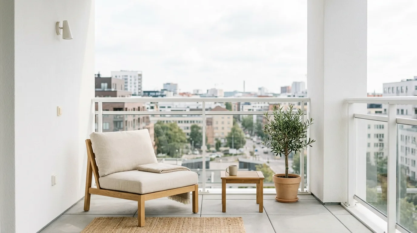 12 Serene Balcony Ideas for a Cozy Urban Outdoor Escape inspiration image 6