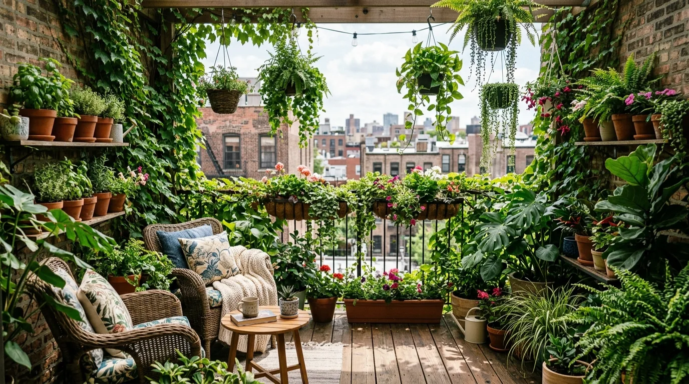 12 Serene Balcony Ideas for a Cozy Urban Outdoor Escape inspiration image 7