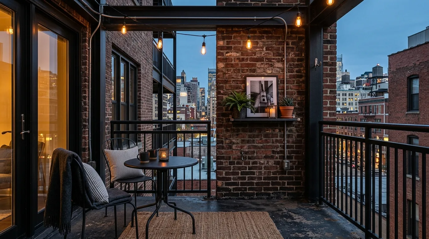 12 Serene Balcony Ideas for a Cozy Urban Outdoor Escape inspiration image 10