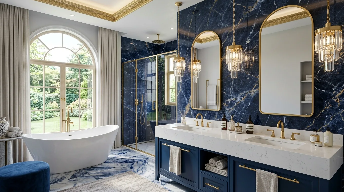 13 Serene Blue Bathroom Ideas for a Calming and Refreshing Retreat inspiration image 5