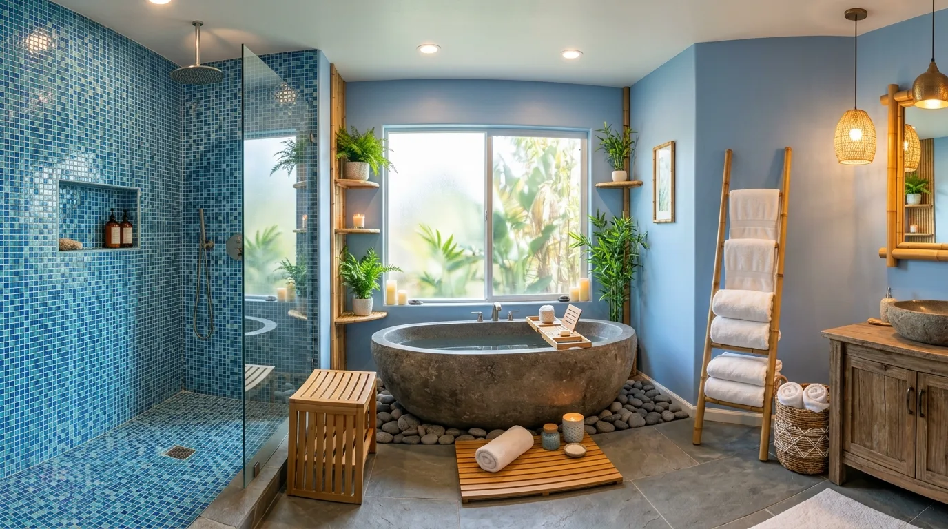 13 Serene Blue Bathroom Ideas for a Calming and Refreshing Retreat inspiration image 7