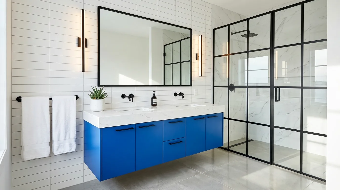 13 Serene Blue Bathroom Ideas for a Calming and Refreshing Retreat inspiration image 8
