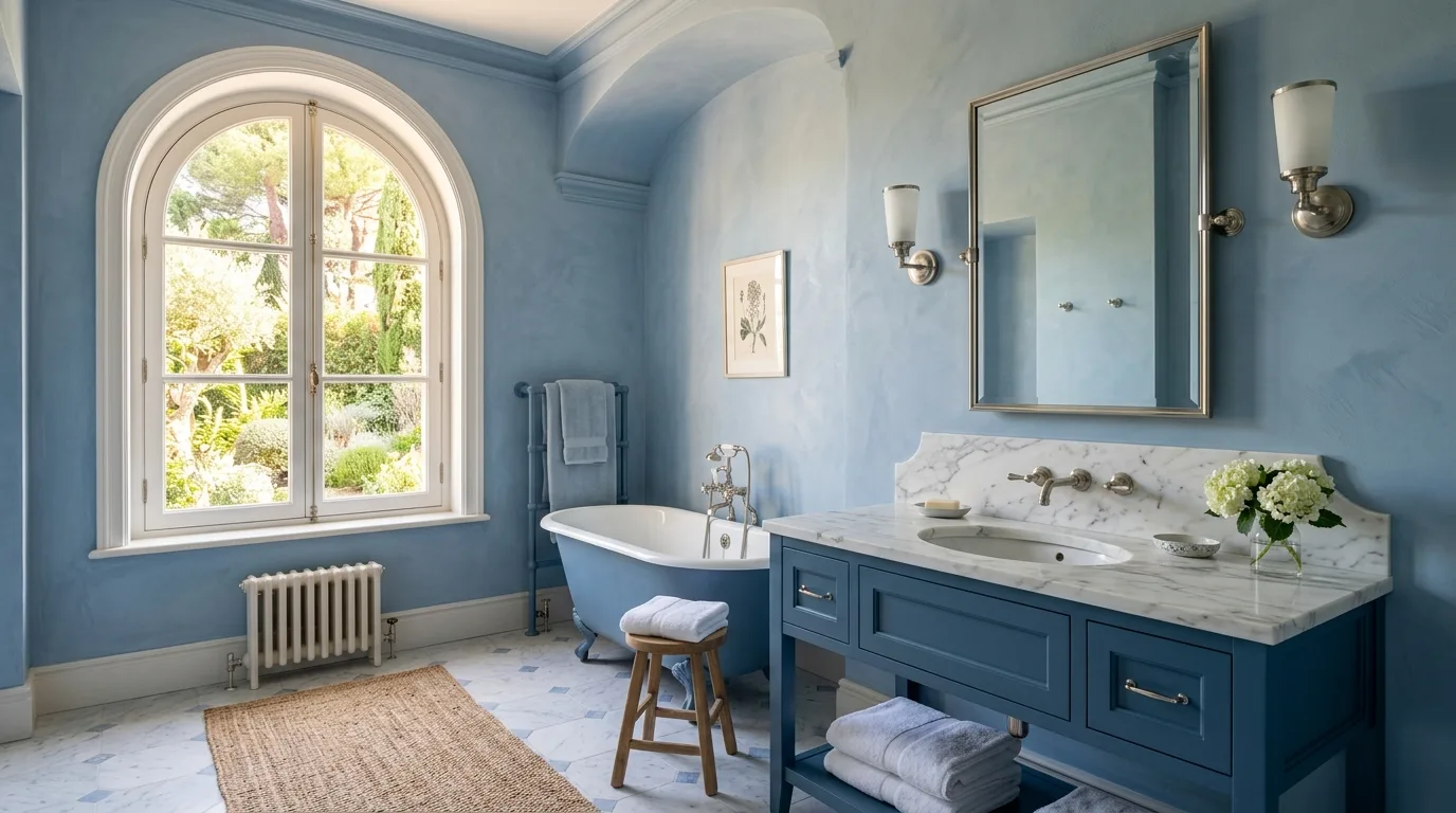13 Serene Blue Bathroom Ideas for a Calming and Refreshing Retreat inspiration image 10