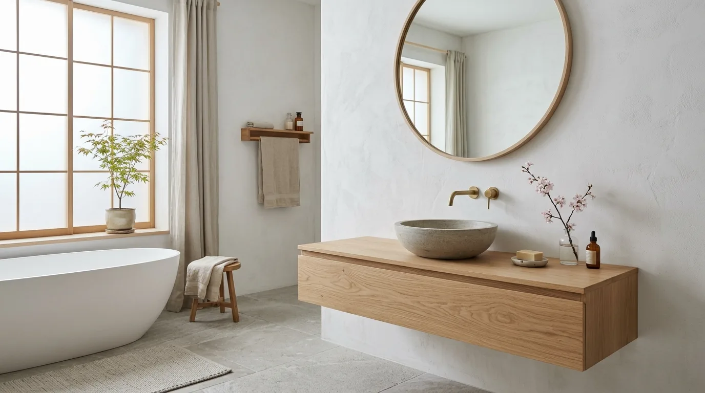 14 Serene Japanese Style Bathroom Ideas for a Zen Soaking Experience inspiration image 3