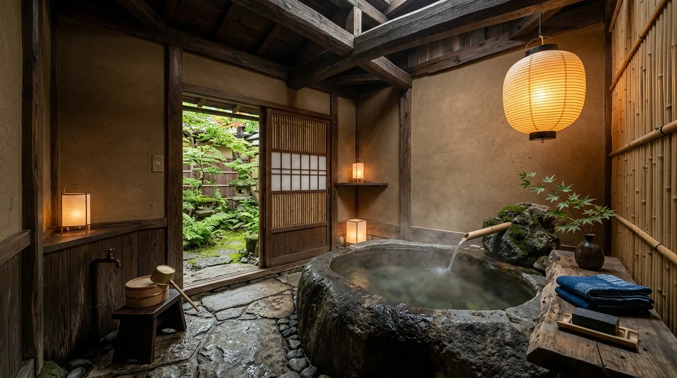 14 Serene Japanese Style Bathroom Ideas for a Zen Soaking Experience inspiration image 10