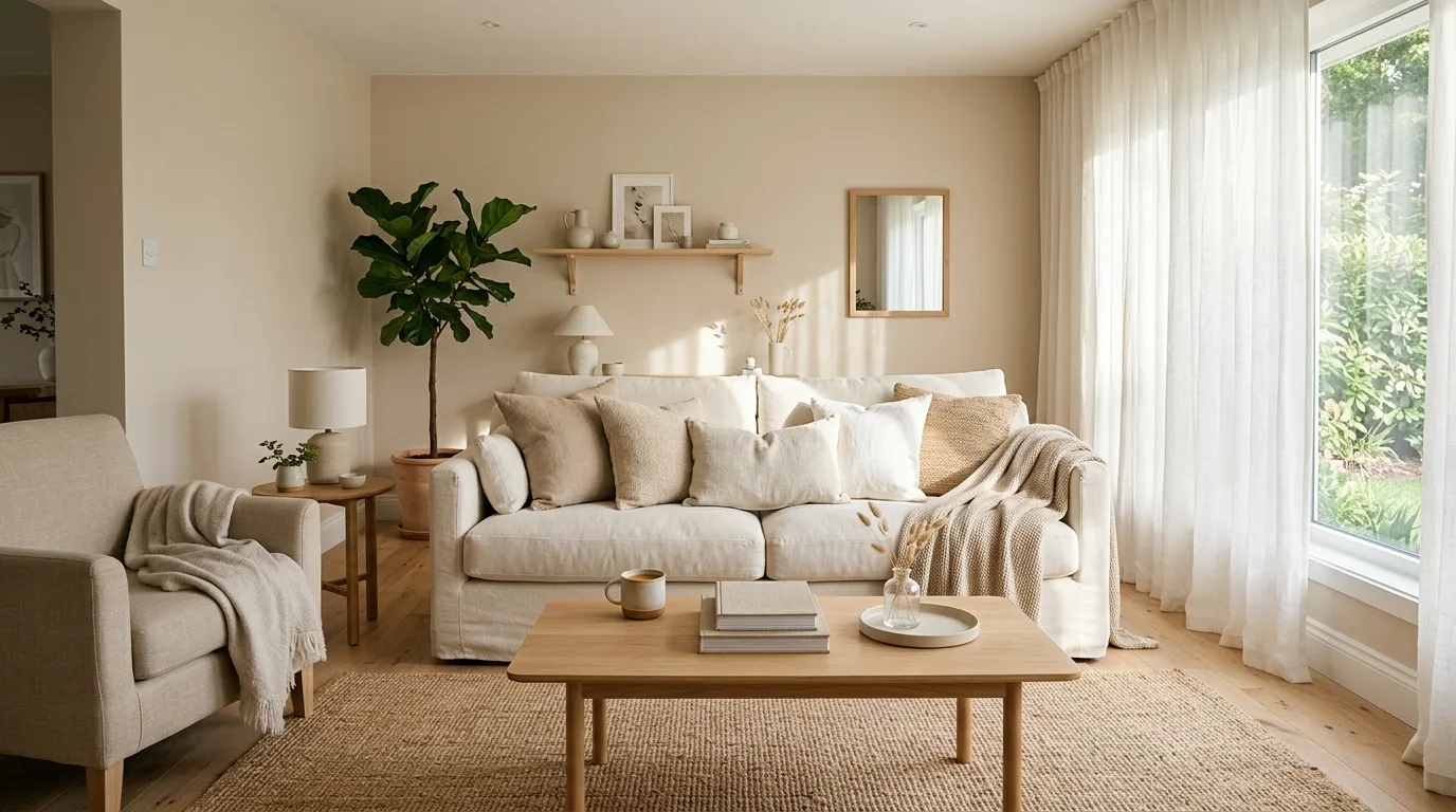 14 Serene Neutral Living Room Ideas for a Calm and Timeless Space hero image