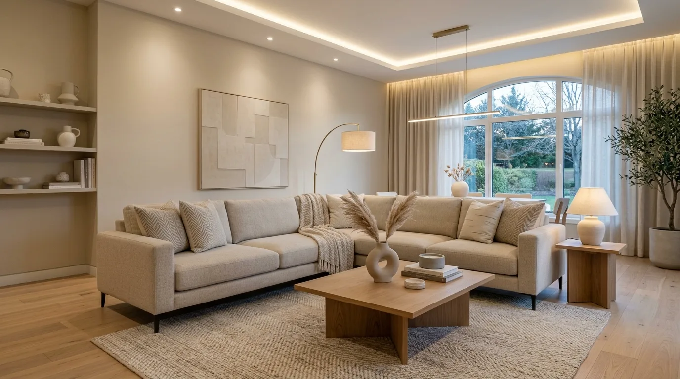 14 Serene Neutral Living Room Ideas for a Calm and Timeless Space inspiration image 4