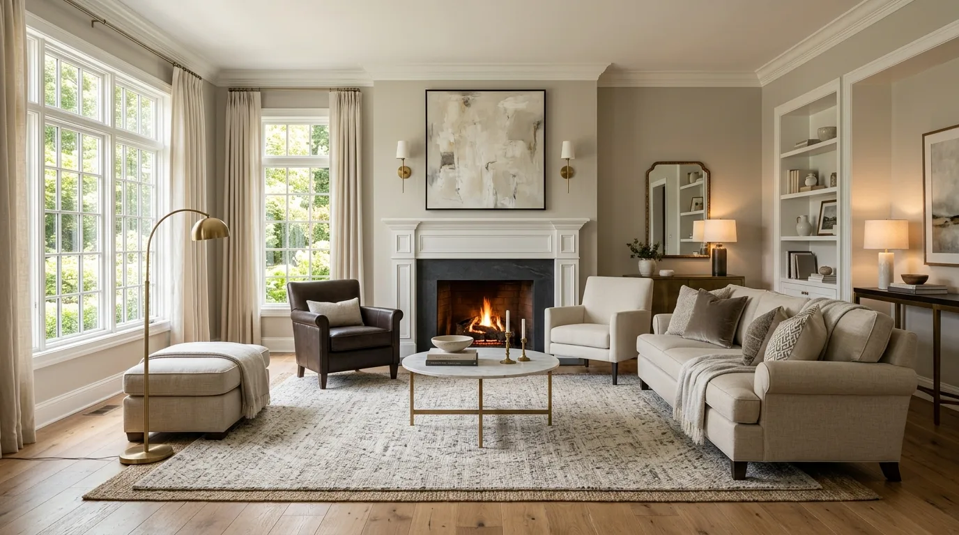 14 Serene Neutral Living Room Ideas for a Calm and Timeless Space inspiration image 14