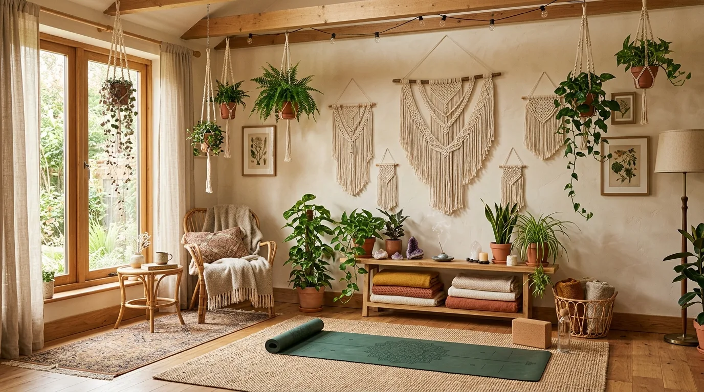 12 Serene Yoga Room Ideas for a Peaceful Home Practice Space inspiration image 6