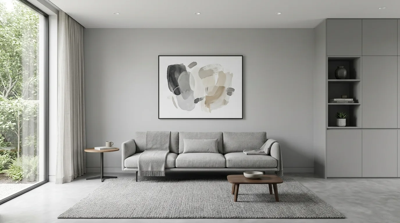 13 Simple Minimalist Living Room Ideas for a Calm and Clutter-Free Home inspiration image 2