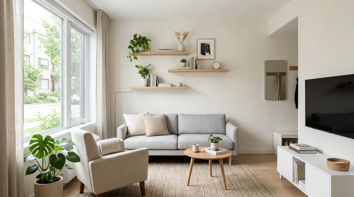 13 Simple Minimalist Living Room Ideas for a Calm and Clutter-Free Home inspiration image 8