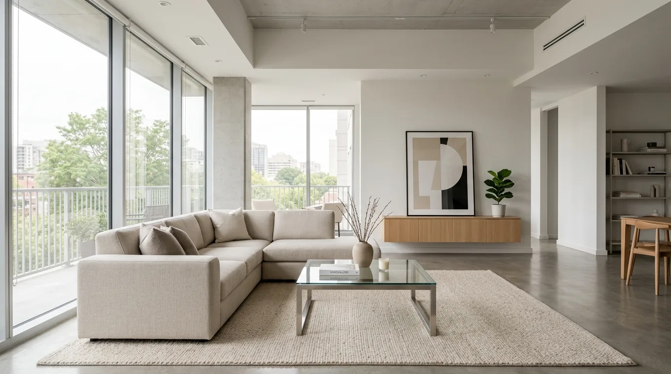 13 Simple Minimalist Living Room Ideas for a Calm and Clutter-Free Home inspiration image 11