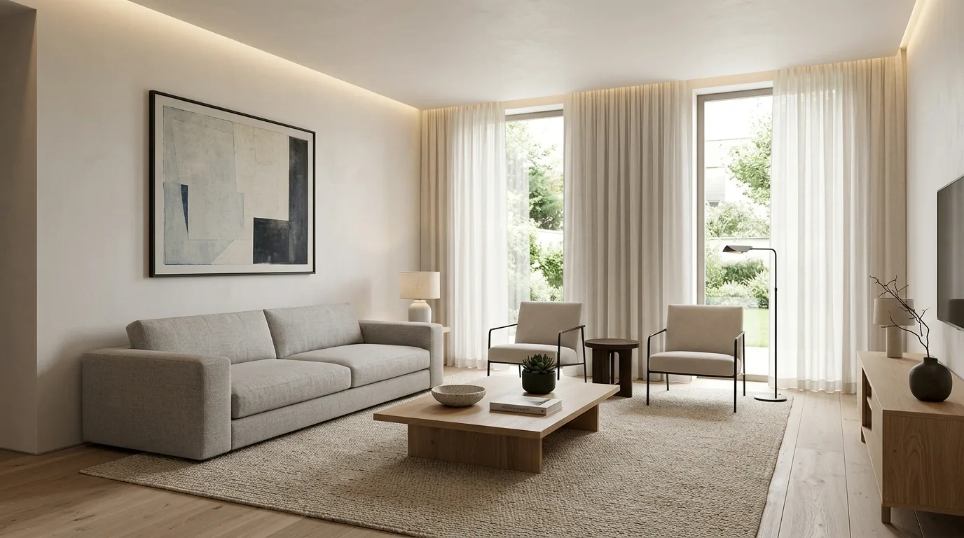 13 Simple Minimalist Living Room Ideas for a Calm and Clutter-Free Home inspiration image 14