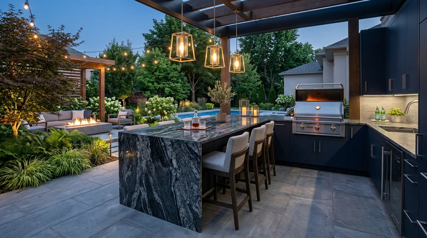 15 Sizzling Outdoor Kitchen Ideas for Backyard Culinary Adventures inspiration image 8