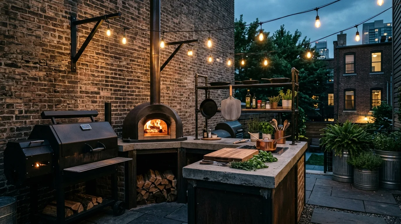 15 Sizzling Outdoor Kitchen Ideas for Backyard Culinary Adventures inspiration image 10