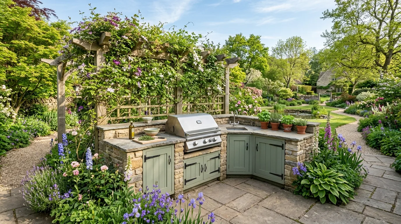 15 Sizzling Outdoor Kitchen Ideas for Backyard Culinary Adventures inspiration image 12