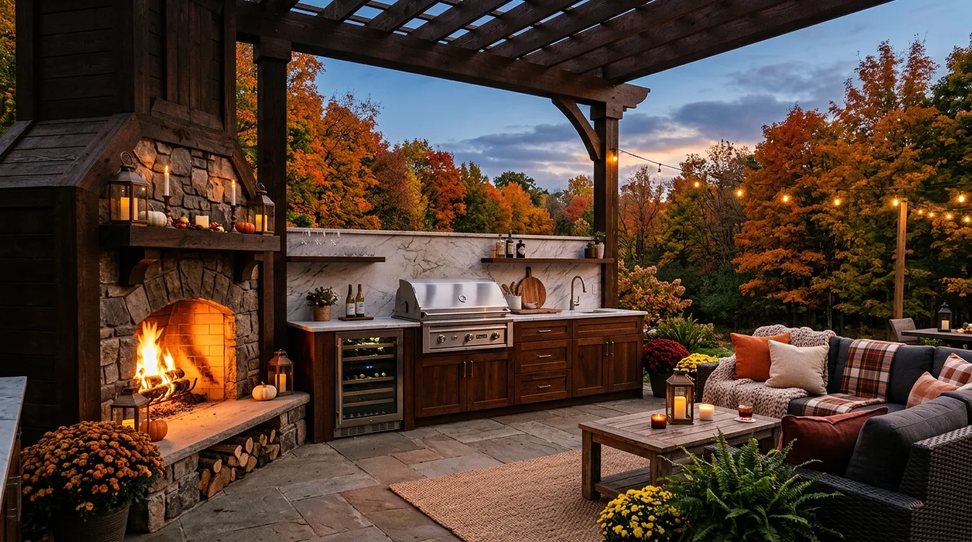 15 Sizzling Outdoor Kitchen Ideas for Backyard Culinary Adventures inspiration image 13