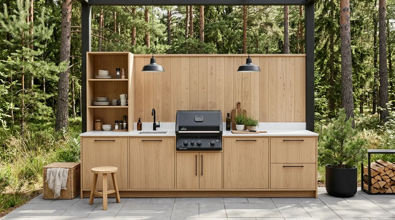 15 Sizzling Outdoor Kitchen Ideas for Backyard Culinary Adventures inspiration image 14