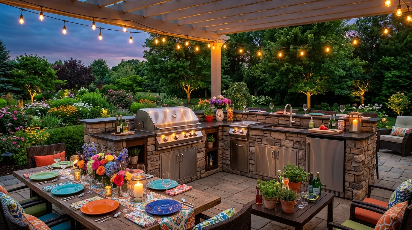 15 Sizzling Outdoor Kitchen Ideas for Backyard Culinary Adventures inspiration image 15