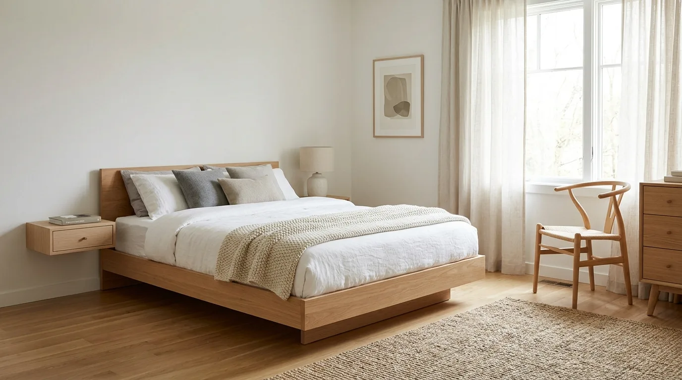 12 Sleek Mid Century Modern Bedroom Ideas for Retro Timeless Style inspiration image 9