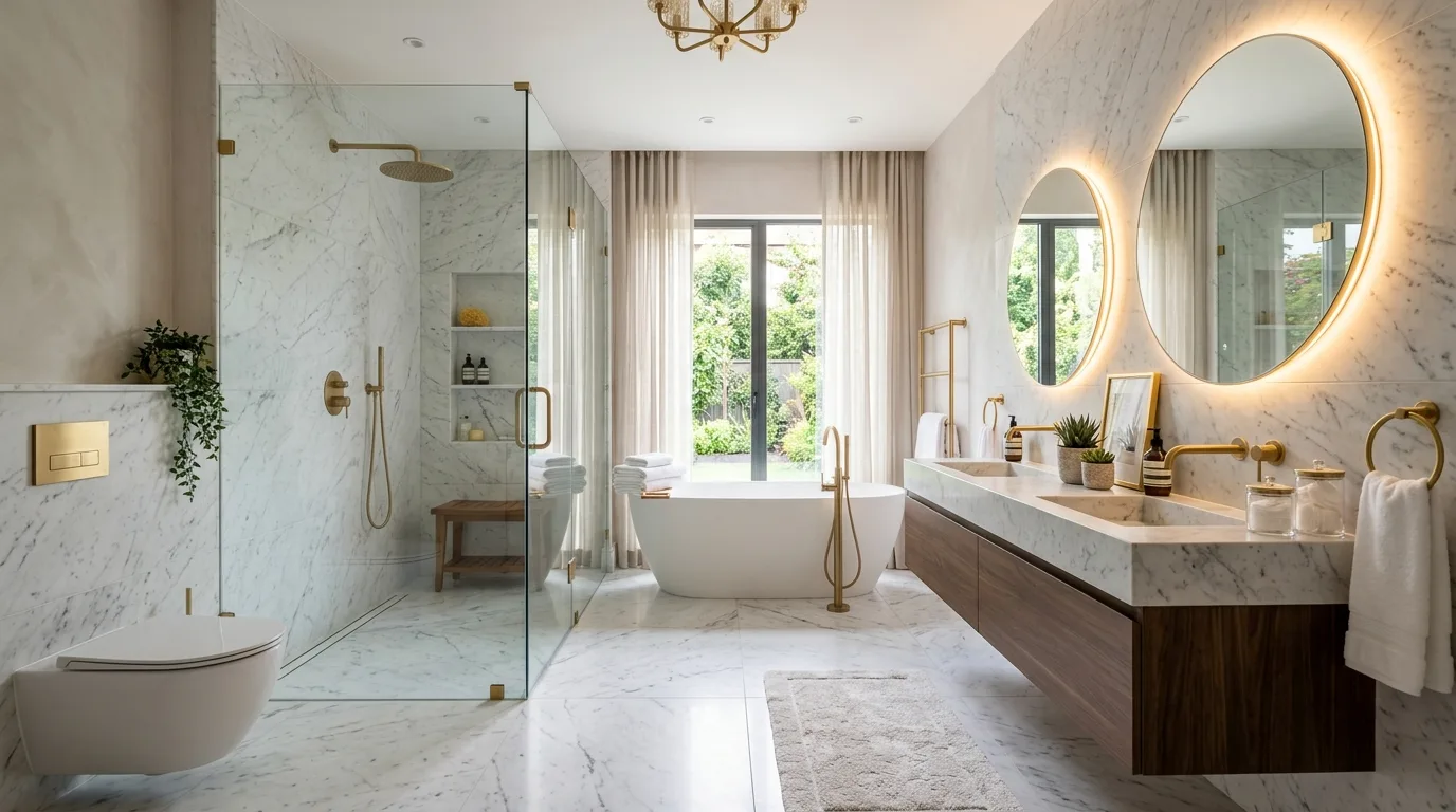 15 Sleek Modern Bathroom Ideas for a Contemporary Spa-Like Retreat inspiration image 5