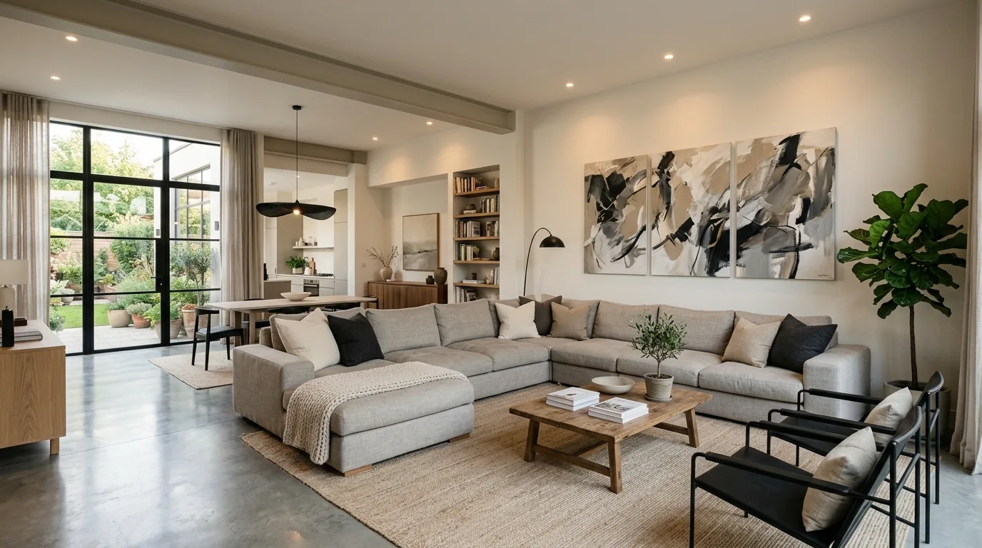 15 Sleek Modern Living Room Ideas for a Contemporary and Stylish Home inspiration image 4