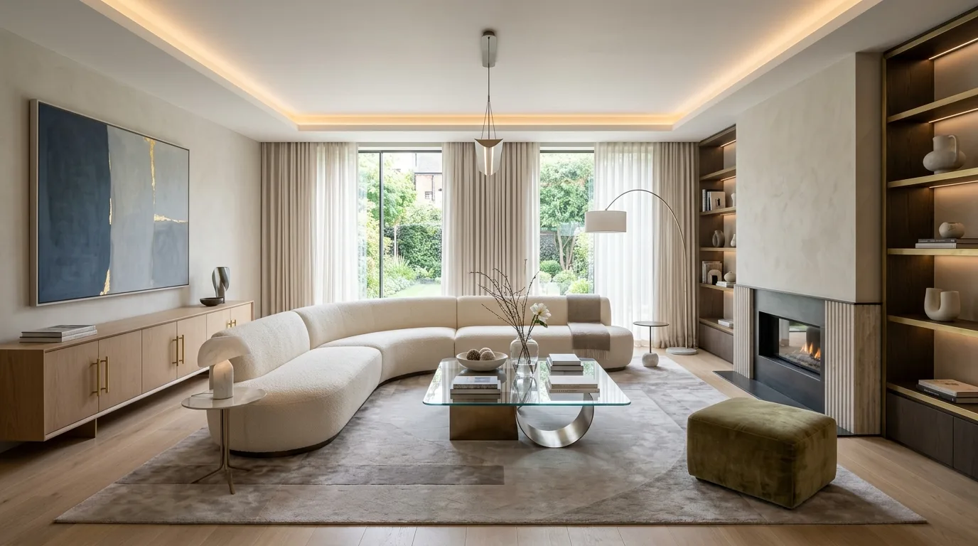 15 Sleek Modern Living Room Ideas for a Contemporary and Stylish Home inspiration image 11