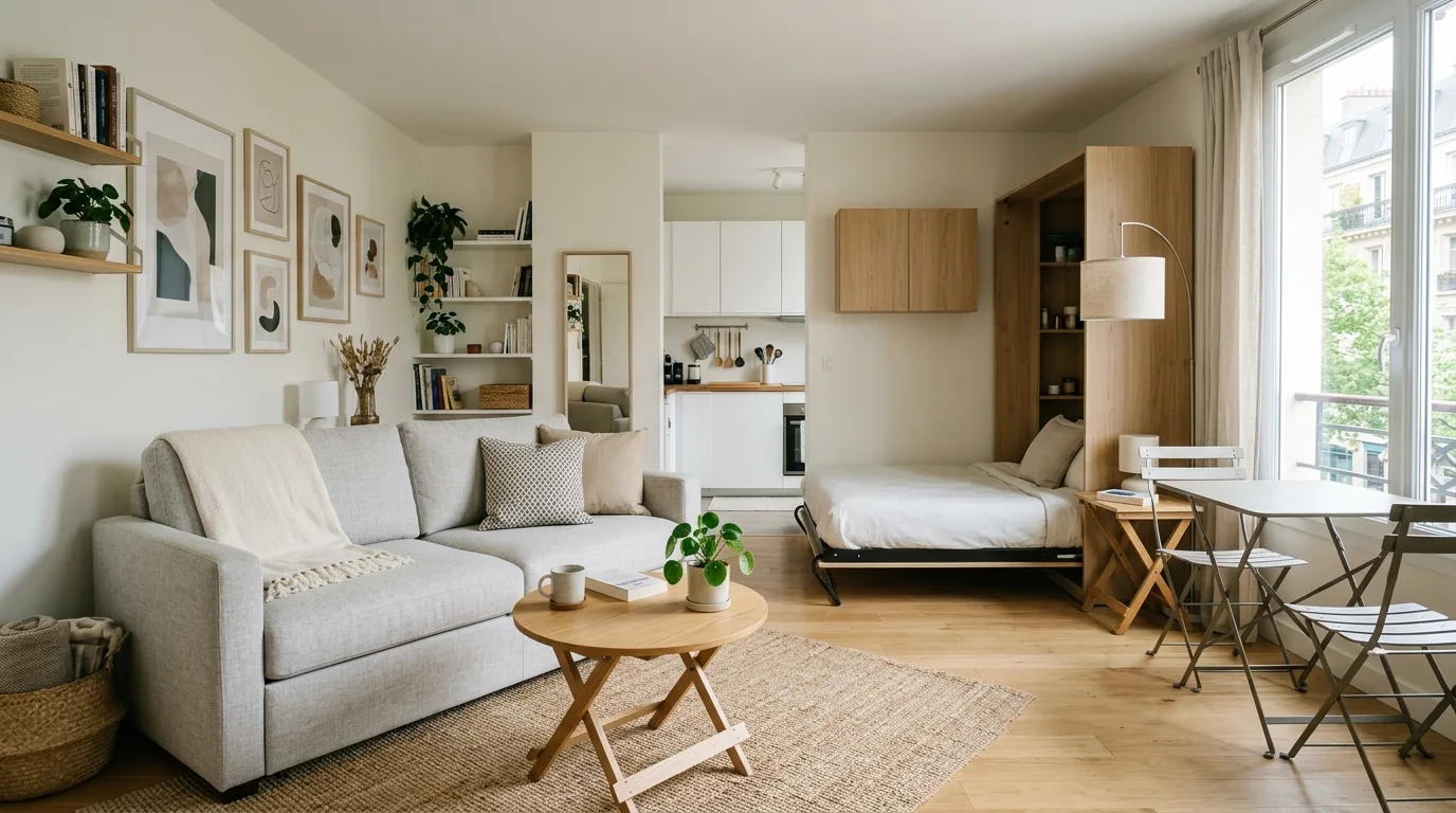 13 Smart Apartment Living Room Ideas for Small Space Style inspiration image 4