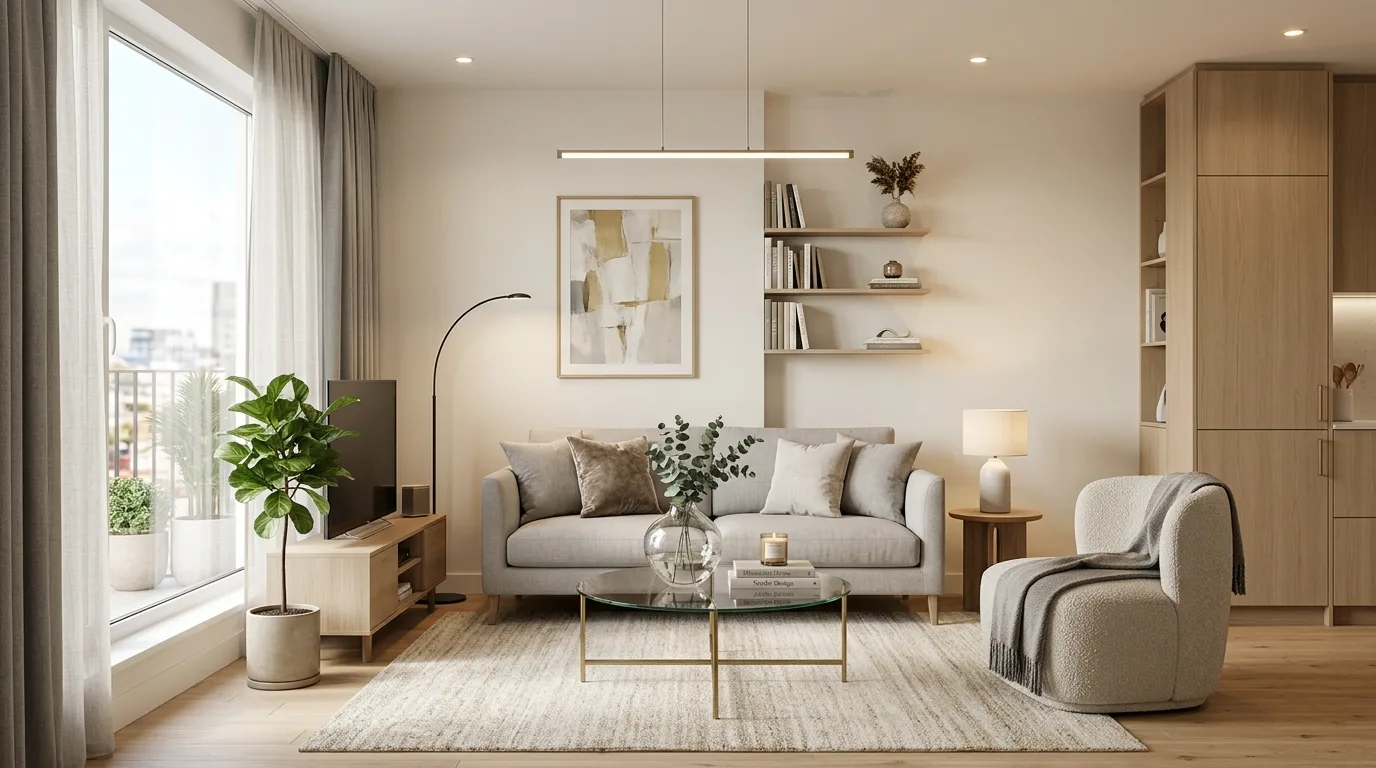 13 Smart Apartment Living Room Ideas for Small Space Style inspiration image 13