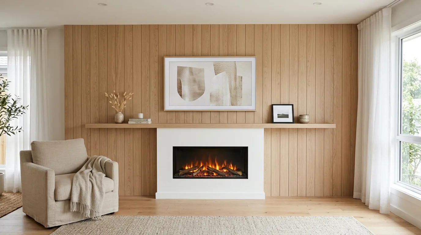 14 Smart Fireplace Wall Ideas with TV for a Cozy Focal Point inspiration image 5