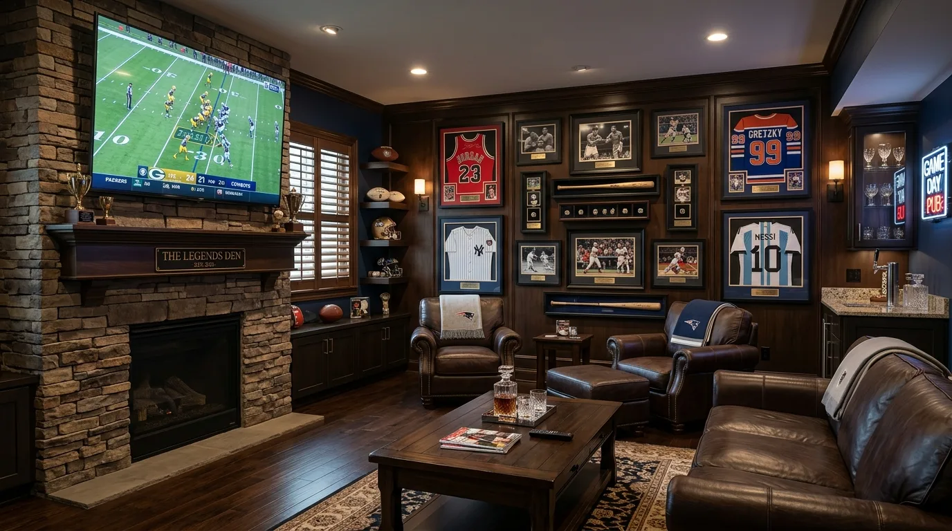 14 Sophisticated Classy Man Cave Ideas for a Stylish Hideaway inspiration image 6