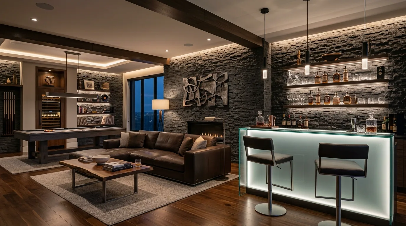 14 Sophisticated Classy Man Cave Ideas for a Stylish Hideaway inspiration image 14