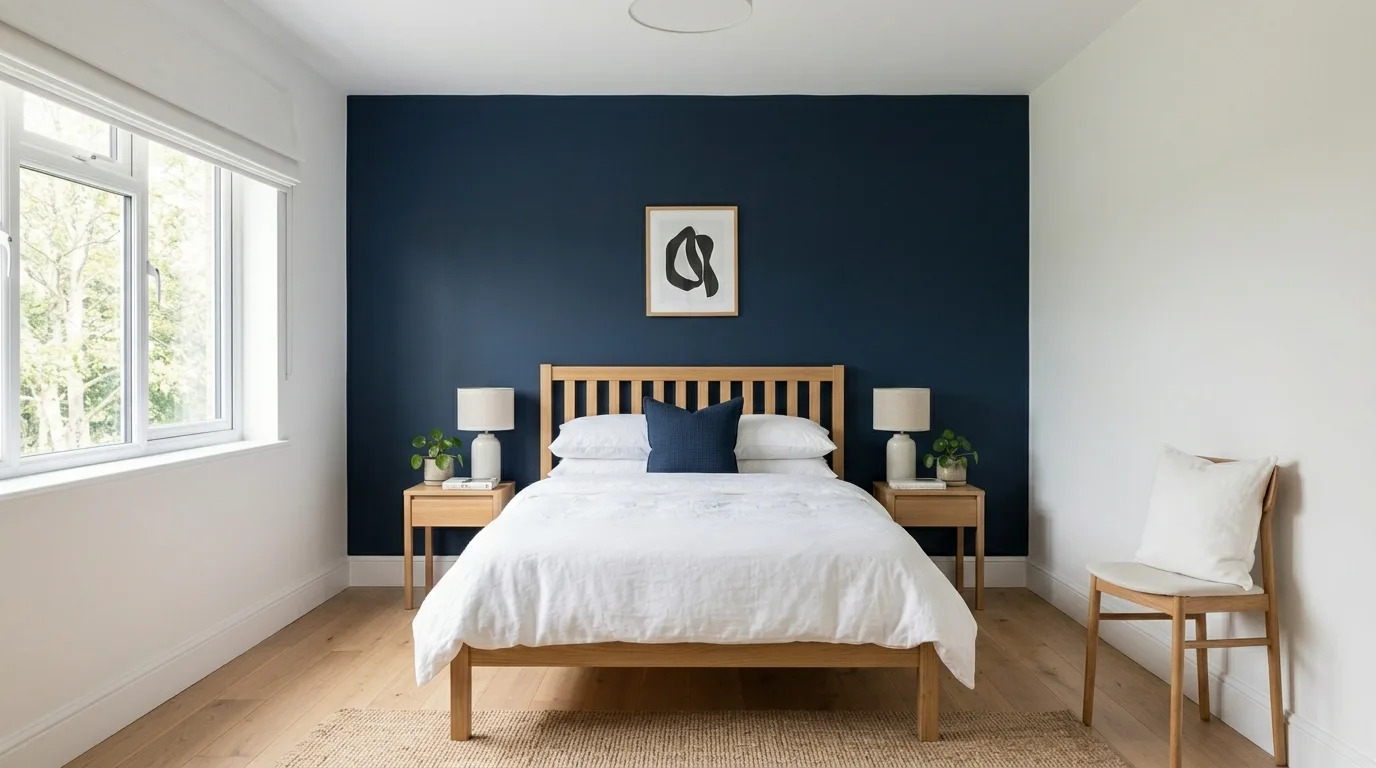 14 Sophisticated Navy Blue Bedroom Ideas for a Classic and Calm Space inspiration image 11