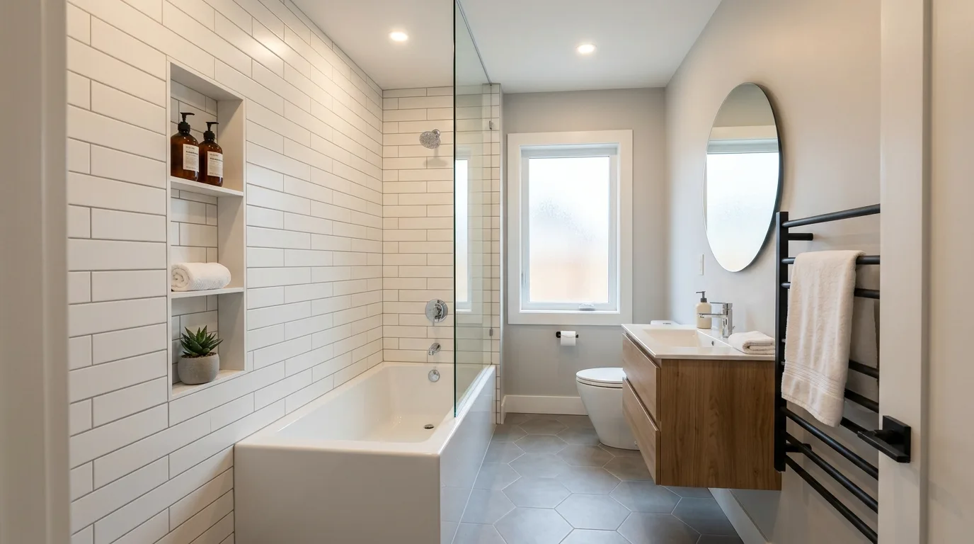 15 Space-Saving Small Bathroom Ideas for a Compact and Stylish Retreat inspiration image 10