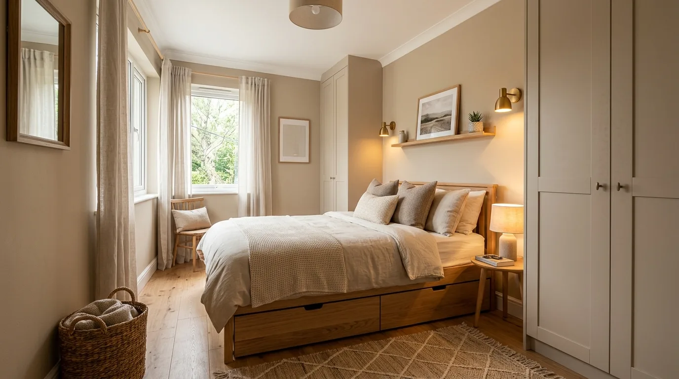 15 Space-Saving Small Bedroom Ideas for a Cozy and Functional Retreat inspiration image 4