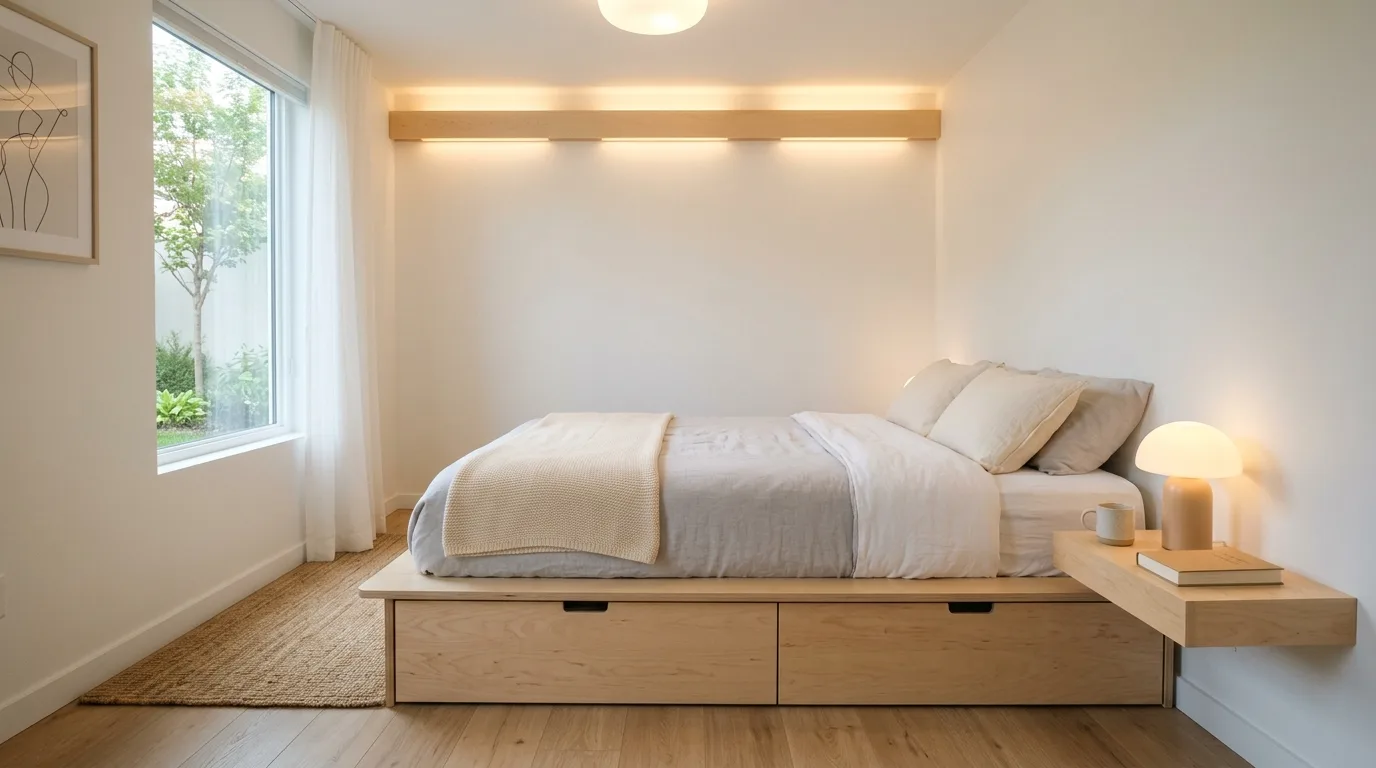 15 Space-Saving Small Bedroom Ideas for a Cozy and Functional Retreat inspiration image 10