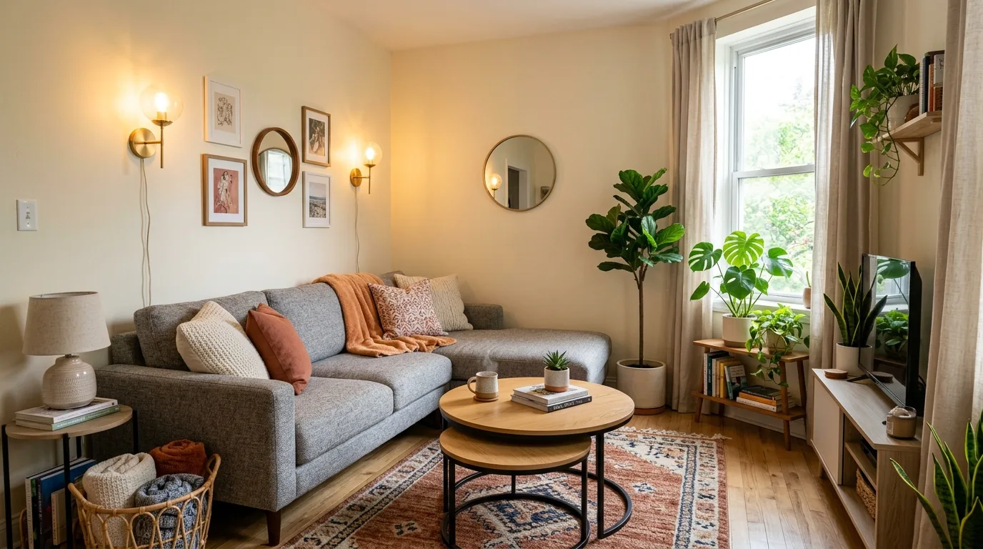 15 Space-Saving Small Living Room Ideas for a Cozy Compact Space inspiration image 4