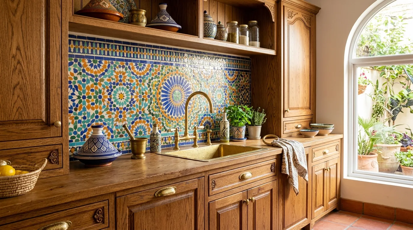 15 Stunning Kitchen Backsplash Ideas to Transform Your Cookspace inspiration image 4