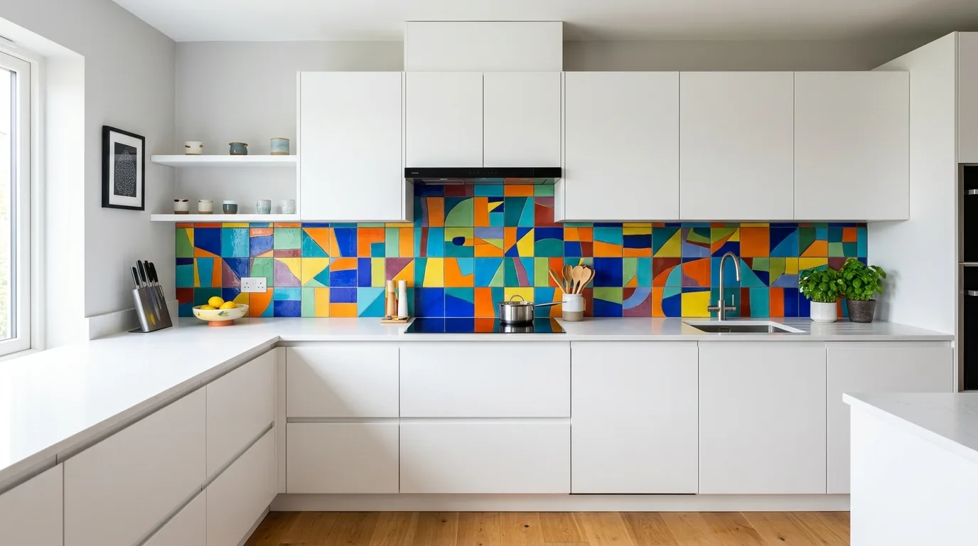 15 Stunning Kitchen Backsplash Ideas to Transform Your Cookspace inspiration image 12