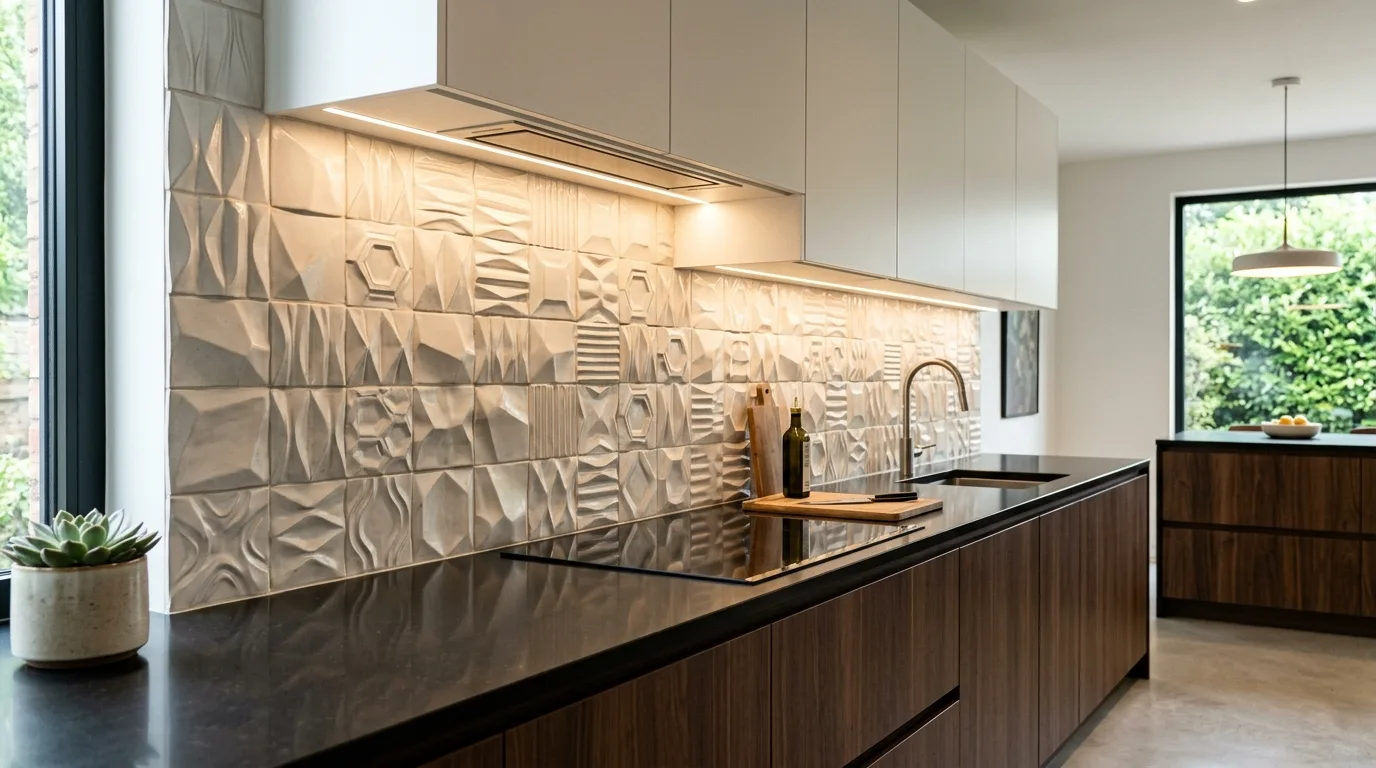 15 Stunning Kitchen Backsplash Ideas to Transform Your Cookspace inspiration image 14