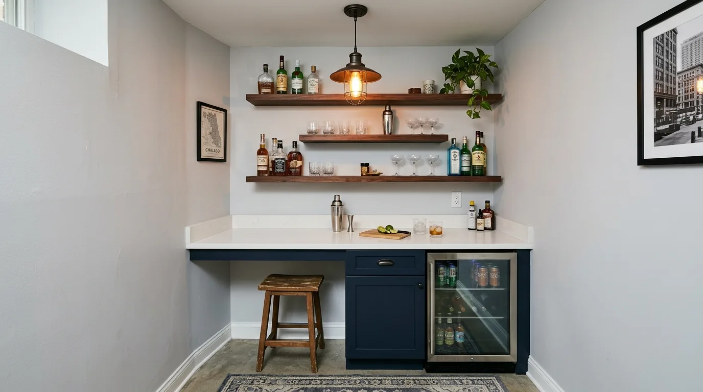 14 Stylish Basement Bar Ideas for the Ultimate Entertainment Space inspiration image 4
